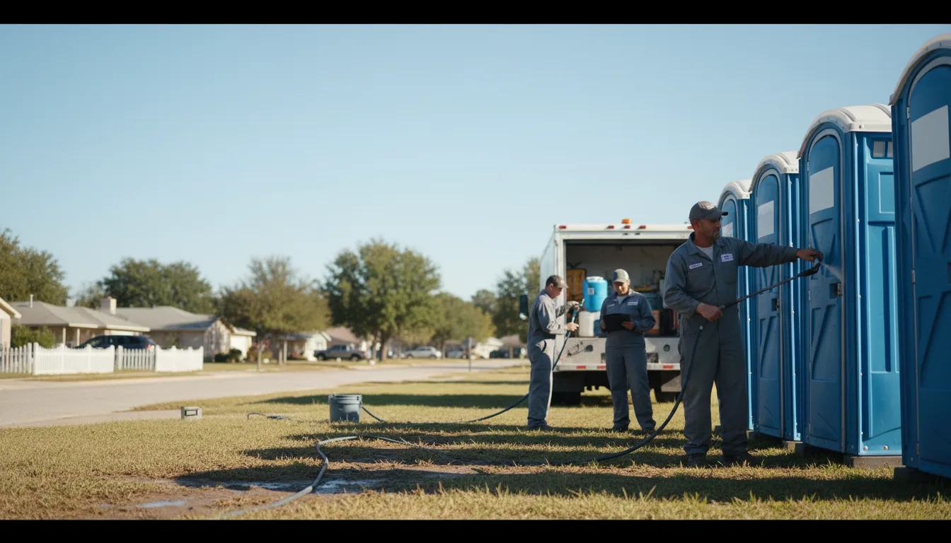 Long-Term Portable Toilet Rental in Milford, DE near me